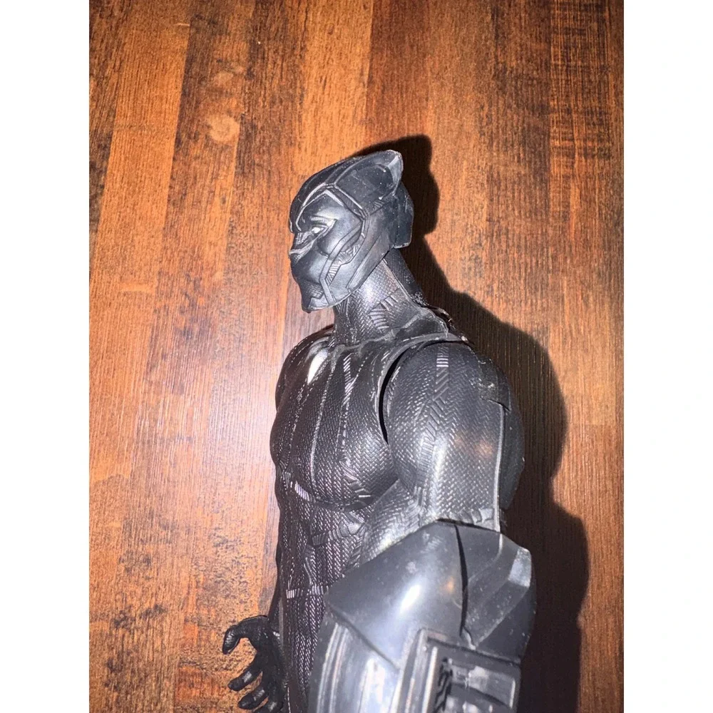 Marvel Black Panther Titan Hero Series 12‎ Inch Action Figure Black Suit